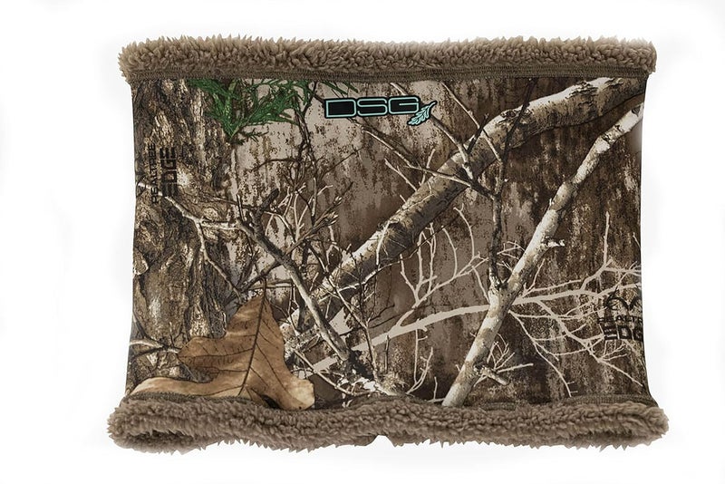DOING SOMETHING GREAT Store DSG Outerwear Women's Sherpa Cold Weather Hunting Neck Warmers (Realtree Edge Camo) - Image 1